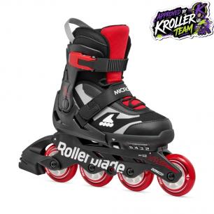 Ролики детские Rollerblade Microblade Black Red